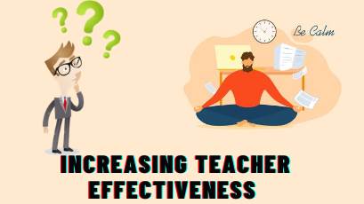Increasing Teacher Effectiveness